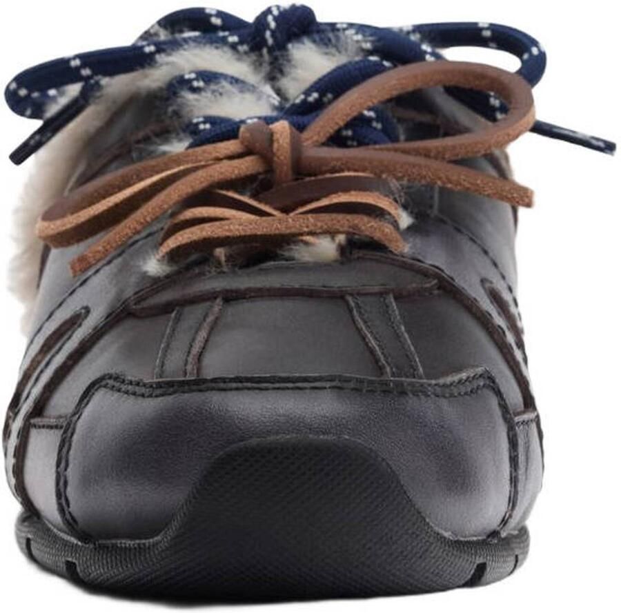 Sacha Dames Greywashed faux fur sneaker muiltjes - Foto 2
