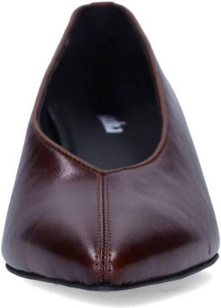 Sacha Dames Bordeaux rode leren pumps - Foto 3