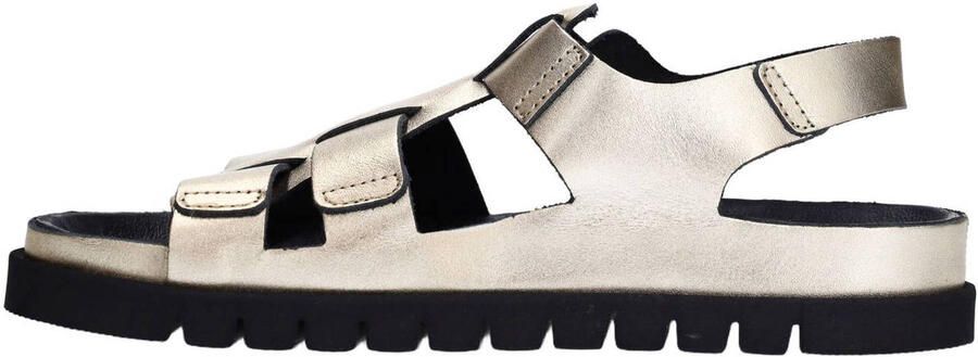 Sacha Dames Gouden leren sandalen - Foto 2