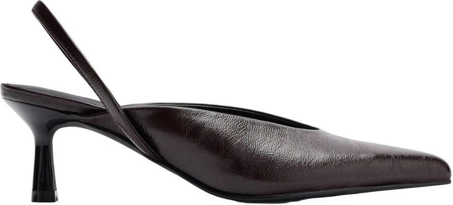 Sacha Dames Bordeaux rode slingbacks