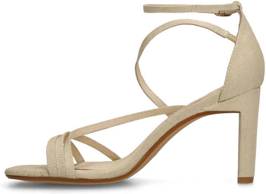 Sacha Dames Beige sandalen met hak - Foto 2
