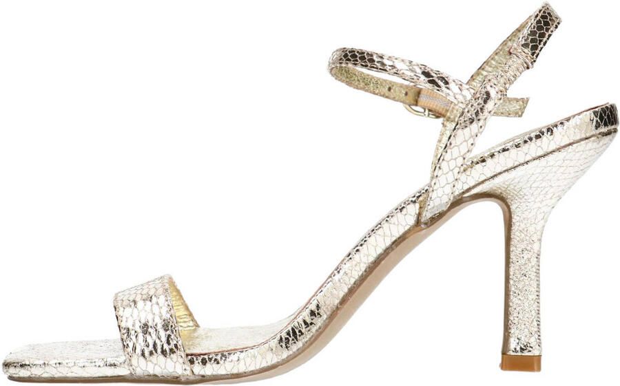 Sacha Dames Gouden sandalen met hak