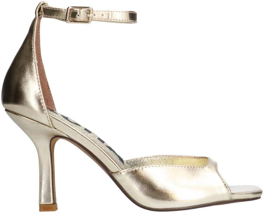 Sacha Dames Goudkleurige sandalen met hak