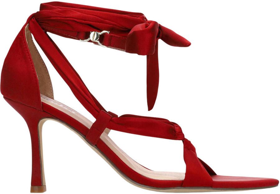 Sacha Dames Rode sandalen met hak