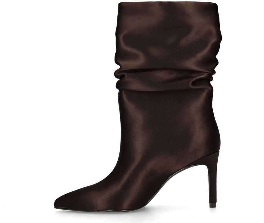 Sacha Dames Bruine enkellaarsjes met hak - Foto 2