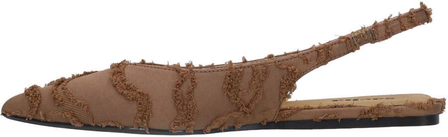 Sacha slingback loafers bruin - Foto 3