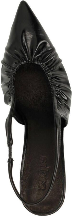 Sacha Dames Burgundy slingback pumps met rimpel effect - Foto 3