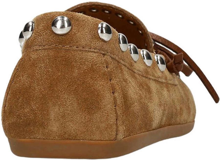 Sacha Dames Bruine suède bootschoenen met studs - Foto 2