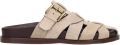 Sacha Dames Beige suède slippers - Beige