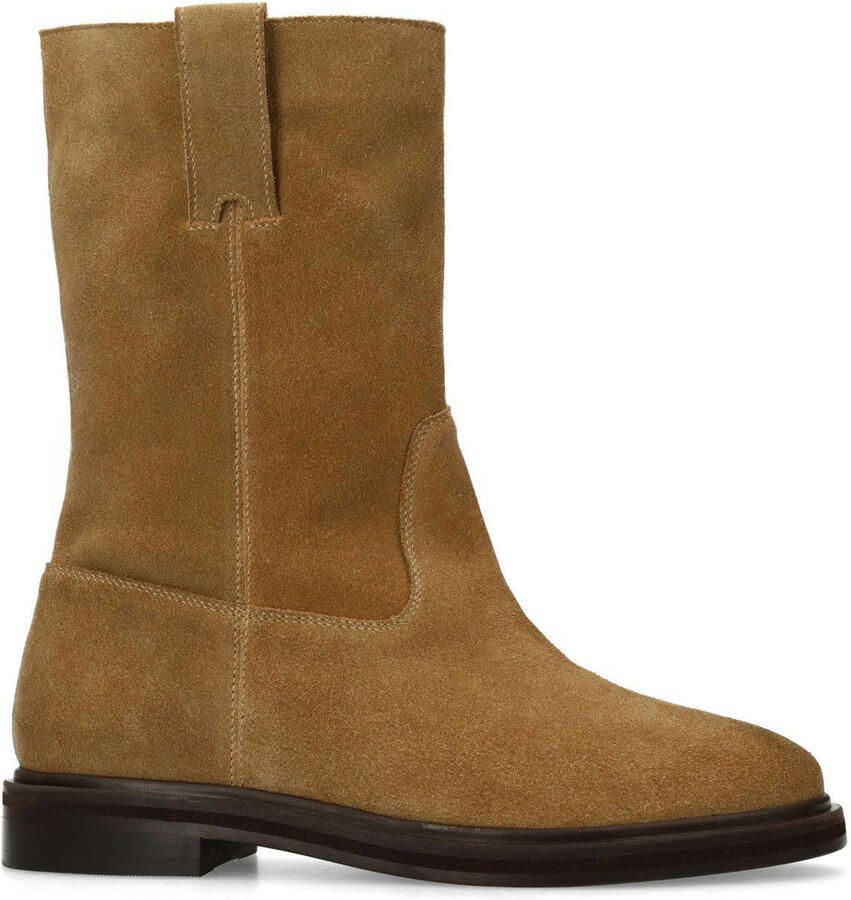 Sacha Dames Beige suède enkellaarsjes - Foto 2