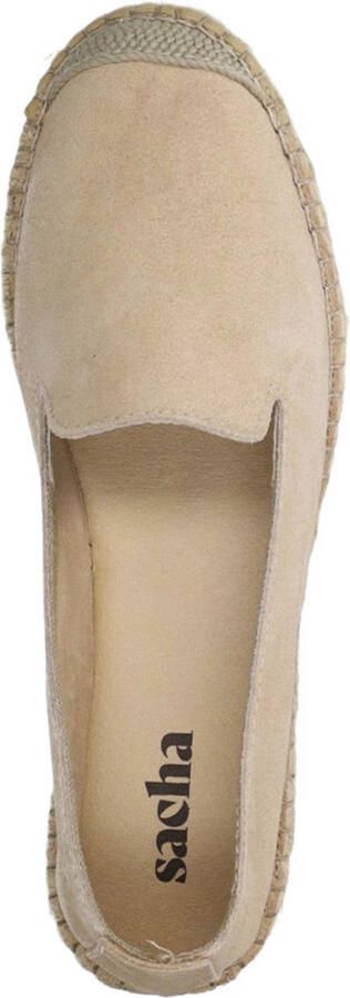 Sacha Dames Beige suède espadrilles - Foto 3