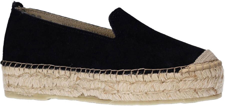 Sacha Dames Zwarte suède espadrilles - Foto 2