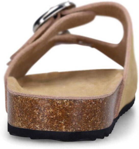 Sacha Dames Beige suède slippers - Foto 3