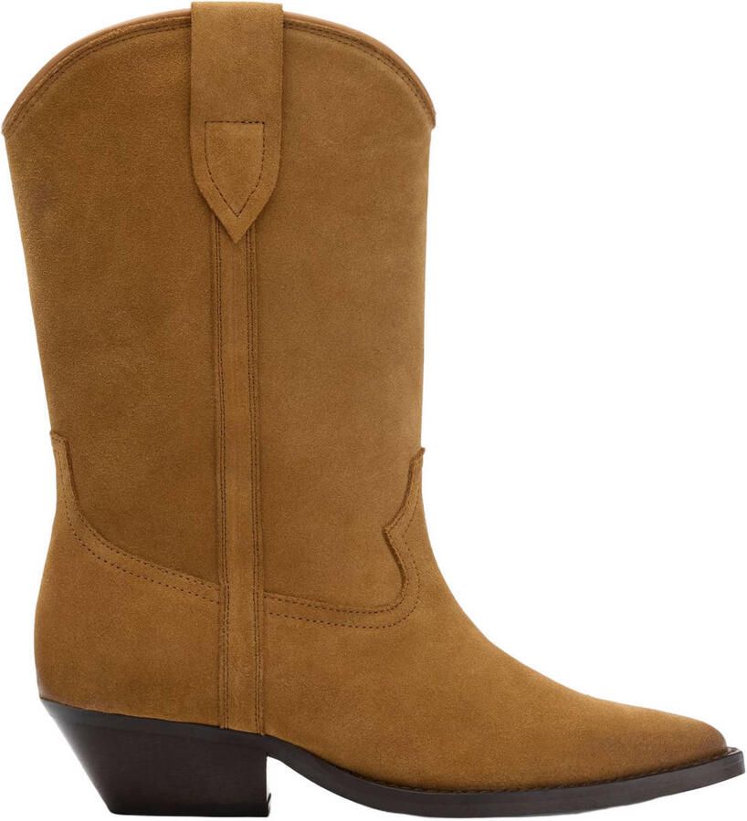 Sacha western suède cowboylaarzen beige