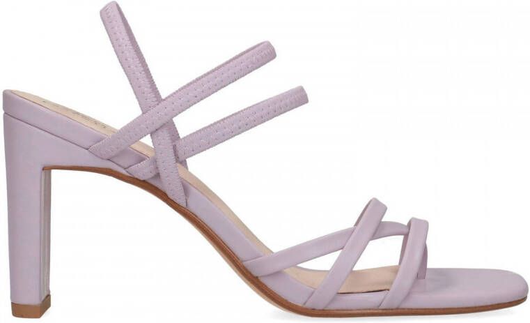 Sacha Dames Lila hak sandalen met bandjes - Schoenen.nl