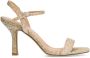 Sacha Dames Beige raffia sandalen met hak - Thumbnail 1