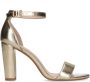 Sacha Dames Goudkleurige sandalen met hak - Thumbnail 1