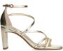 Sacha Dames Gouden sandalen met hak - Thumbnail 1