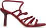 Sacha Dames Rode sandalen met hak - Thumbnail 1