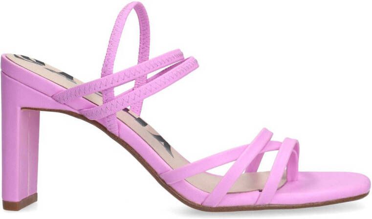 Sacha Dames Roze hak sandalen met bandjes