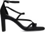 Sacha Dames Zwarte sandalen met hak - Thumbnail 1