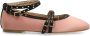 Sacha Dames Roze ballerina's met gespen en bandjes - Thumbnail 1