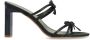 Sacha Dames Groene sandalen met hak en strikjes - Thumbnail 1