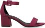 Sacha satijnen sandalettes cyclaam - Thumbnail 1