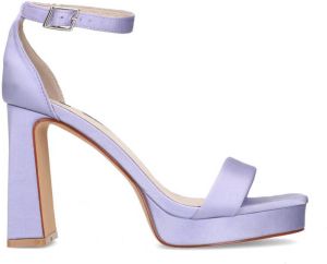 Sacha Dames Lila sandalen met plateau hak