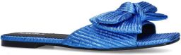Sacha Dames Blauwe slippers met strik