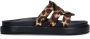 Sacha Dames Leopard slippers met plateauzool - Thumbnail 1