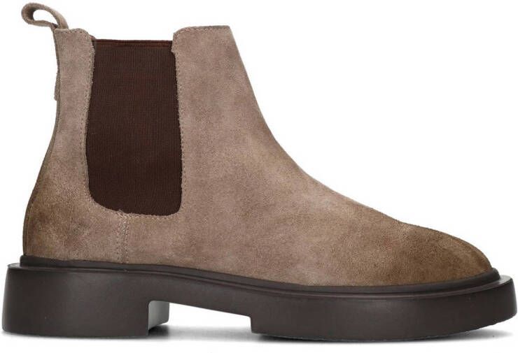 Sacha suède chelsea boots taupe