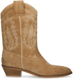 Sacha Taupe su�de cowboylaarzen