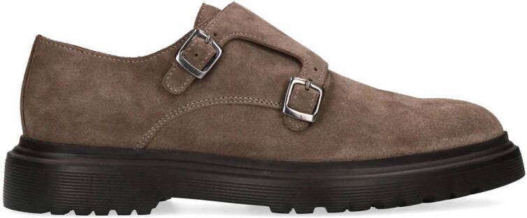 Sacha Heren Taupe chunky monk sneakers