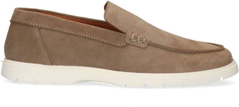 Sacha Heren Beige suède loafers