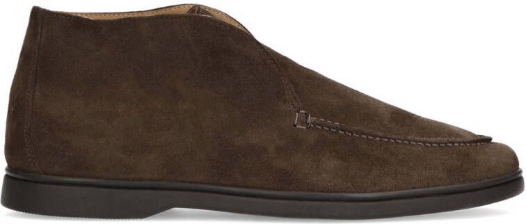 Sacha suède loafers bruin