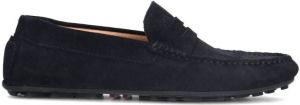 Sacha Heren Donkerblauwe suède mocassin loafers