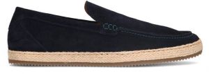 Sacha Heren Donkerblauwe suède loafers