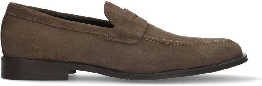 Sacha suède loafers taupe