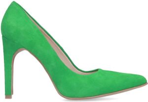 Sacha Dames Groene suède pumps