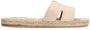 Sacha Dames Beige suède slippers - Thumbnail 1