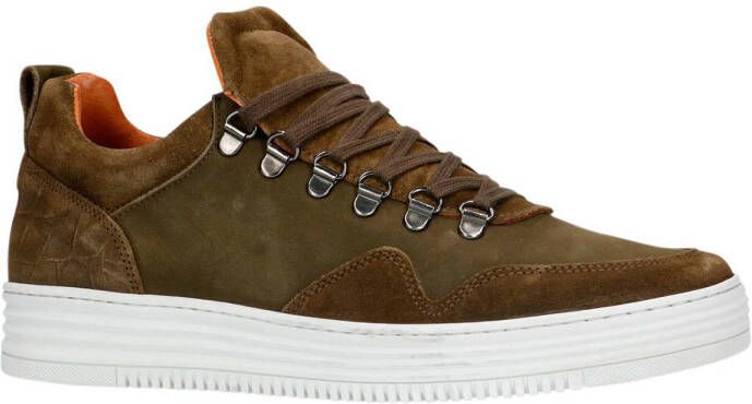 Sacha Heren Khaki su�de sneaker