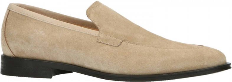 Sacha Heren Rien x beige suède loafers - Schoenen.nl