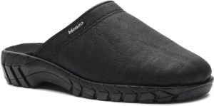 Blenzo heren pantoffels Zwart Sloffen