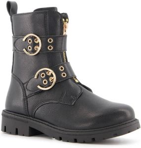 BLUE BOX meisjes biker boots Zwart Uitneembare zool