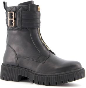 BLUE BOX meisjes biker boots Zwart Uitneembare zool