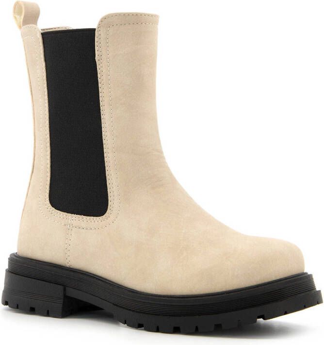 Scapino Blue Box chelsea boots beige