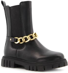 BLUE BOX meisjes chelsea boots Zwart Uitneembare zool