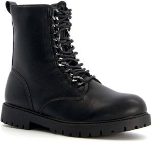 Scapino Blue Box veterboots zwart