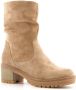 Hush Puppies Hush Pupies dames enkellaarsjes Beige Echt leer - Thumbnail 1